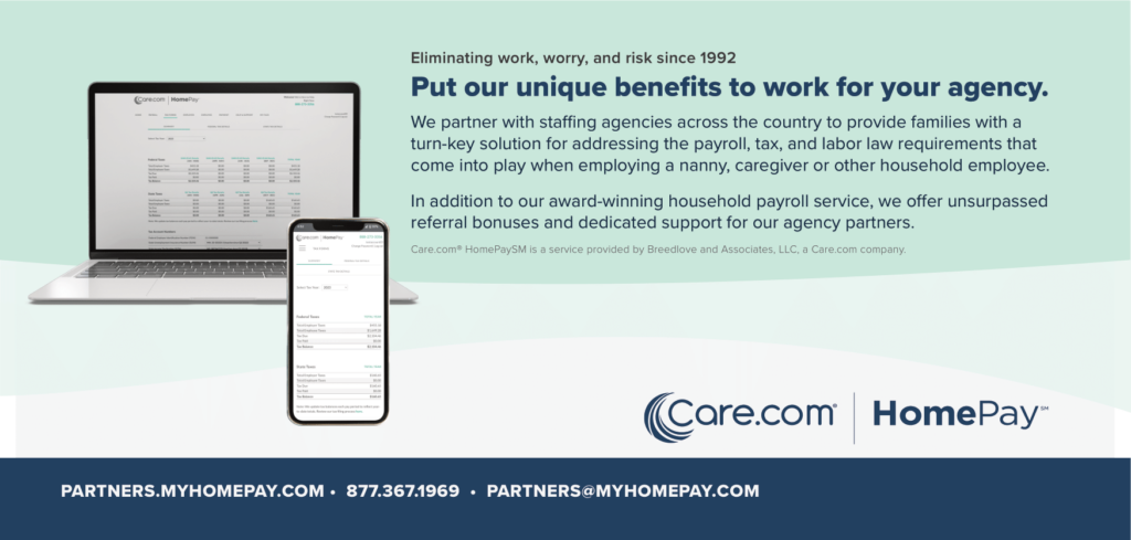 Care.com HomePay - 2023 INA Sponsor